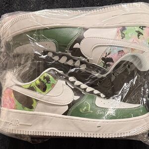 Nike custom Air Force 1’s wicked edition custom shoes size 8/5